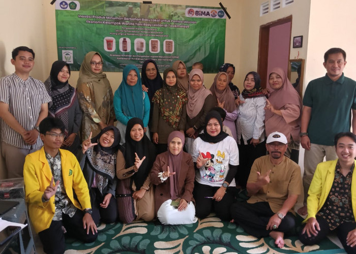 KWT Roay Lestari Tasikmalaya Kembangkan Minuman Sehat Berbahan Lokal Lewat Program Pemberdayaan Unsil