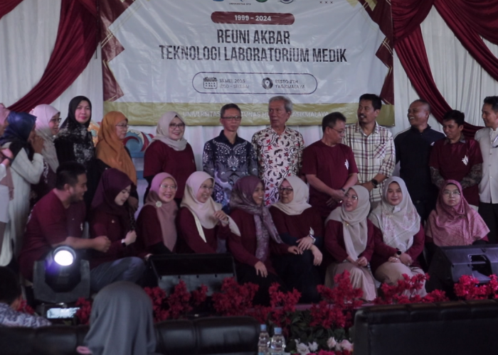 Reuni Akbar Perdana TLM Universitas BTH Tasikmalaya, Satukan 26 Angkatan Dihadiri 250 Orang Alumni