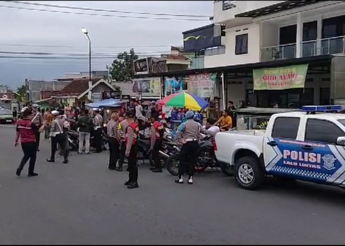 Polisi Razia Belasan Knalpot Brong, Belasan Unit Sepeda Motor Turut Diamankan