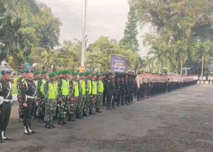 520 Personel Gabungan Amankan Nataru di Kabupaten Ciamis, Petugas Antisipasi Kerawanan Kemanan dan Bencana 