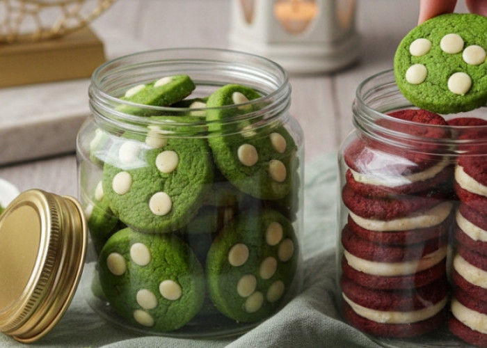 Inovasi Kue Lebaran Kekinian: Resep Matcha Cookies dan Red Velvet Sandwich yang Estetik