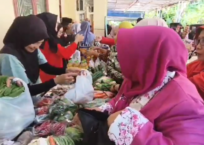 Murah Meriah, Warga Ciamis Serbu Bazar Berkah Ramadan, Bantu Ringankan Beban Warga Jelang Lebaran