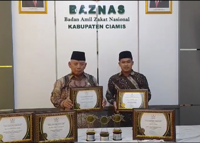 Baznas Ciamis Raih Lima Penghargaan Baznas Jabar Award 2024, Mantap Jadi Lembaga Pengelola Zakat Profesional