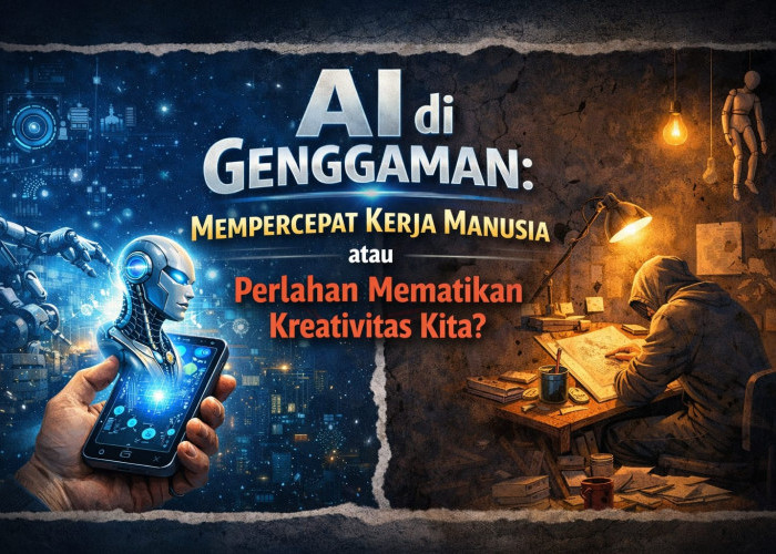 AI di Genggaman: Mempercepat Kerja Manusia atau Perlahan Mematikan Kreativitas Kita?