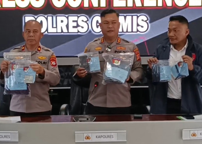 Polres Ciamis Ringkus Komplotan Residivis Curanmor, Pelaku Dilumpuhkan Karena Melawan Saat Ditangkap 