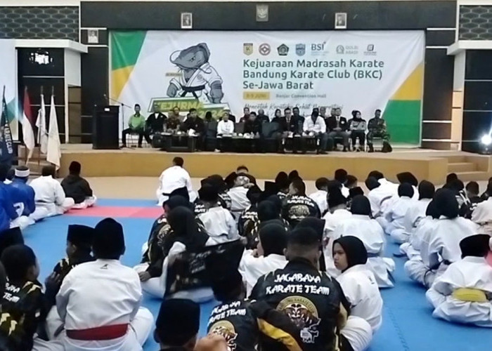 Gelar Kejuaraan Karate Tingkat Jabar, BKC Banjar Pelopori Karate Di Tingkat Madrasah 