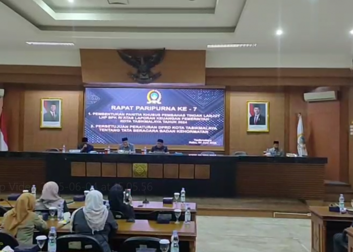 Pemkot Tasikmalaya Raih Opini WTP 9 Kali Berturut-Turut, Penggunaan Anggaran Dilakukan Pengawasan Ketat