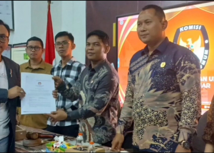 Penuhi Syarat Pendaftaran, Bakal Calon Perseorangan di Kota Banjar Ditetapkan KPU