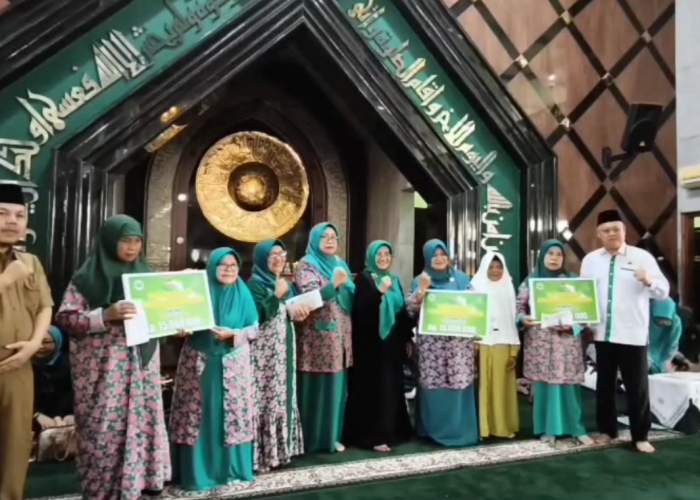 BKMM Ciamis Bagikan Bansos Rutilahu dan Bencana Alam, Habiskan Anggaran 70 Juta Dari Sumbangan Jemaah 