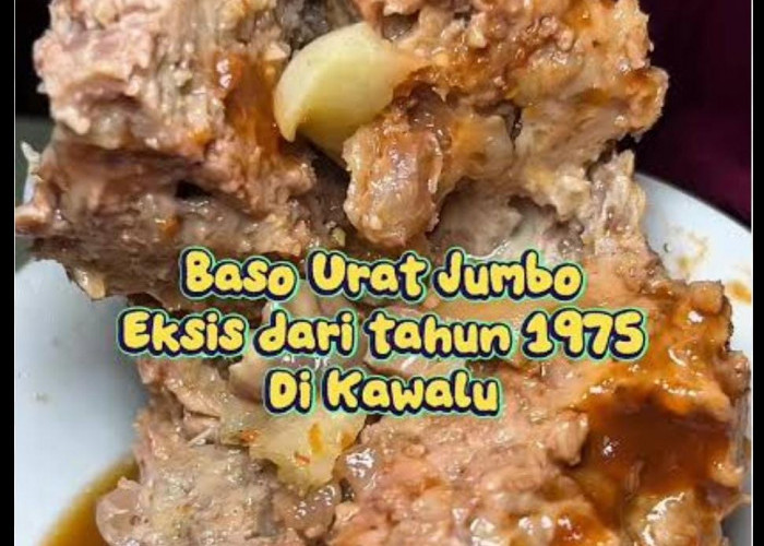 Eksis Sejak 1975, Bakso Urat Jumbo Citra Rasa Kawalu Tetap Jadi Primadona Pecinta Kuliner Tasikmalaya