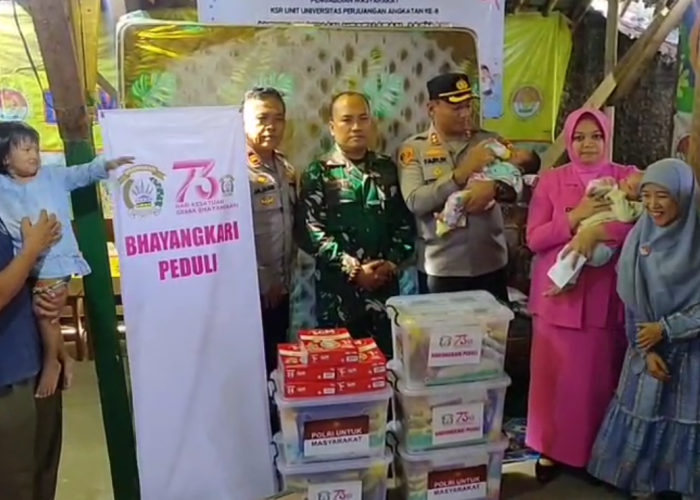 Polres Tasikmalaya Kota Peduli Anak Yatim dan Bayi Telantar, Serahkan Bantuan kepada Yayasan YAMU’TI