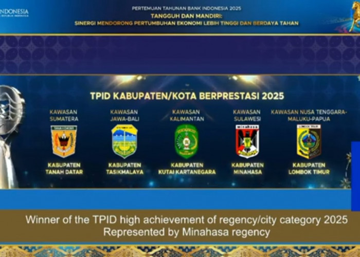 Kabupaten Tasikmalaya Raih Juara 1 TPID Berprestasi 2025, Bank Indonesia Apresiasi Pengendalian Inflasi Daerah