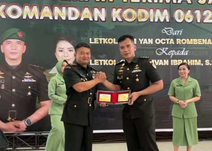 Tongkat Komando Dandim 0612,Tasikmalaya Resmi Berpindah, ,Jaga Profesionalisme Serta Tingkatkan Kinerja Satuan