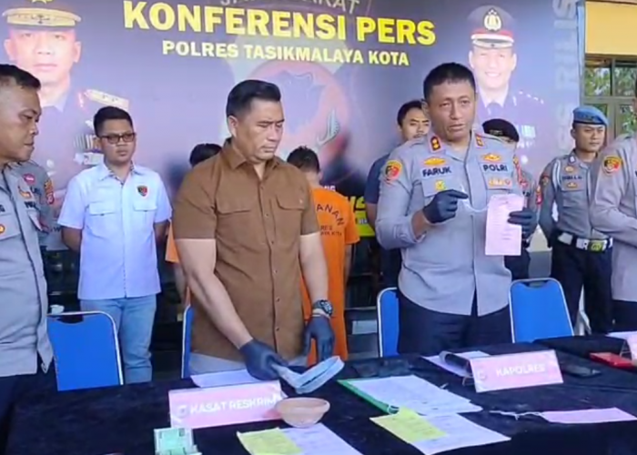 2 Penambang Emas Ilegal di Kab. Tasikmalaya Diciduk Polisi, Pelaku Beroperasi di Areal Milik Perhutani