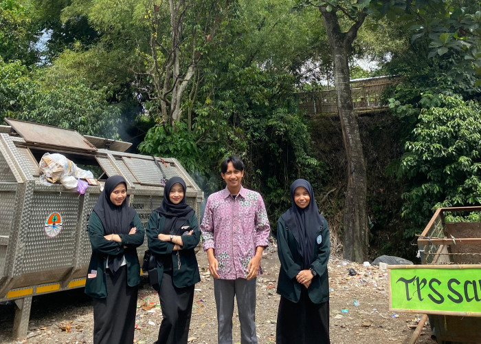 Tak Berakhir di Tempat Pembuangan, Begini Pengelolaan sampah di Singaparna kabupaten tasikmalaya