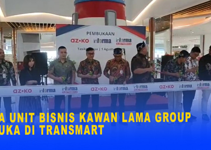 Tiga Unit Bisnis Kawan Lama Group Buka di Transmart Tasikmalaya, Destinasi Belanja Baru Ubah Gaya Hidup   