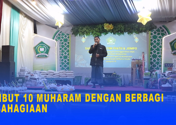 Sambut 10 Muharam Dengan Berbagi Kebahagiaan, Ada Santunan Hingga Jajanan Gratis Bagi Warga