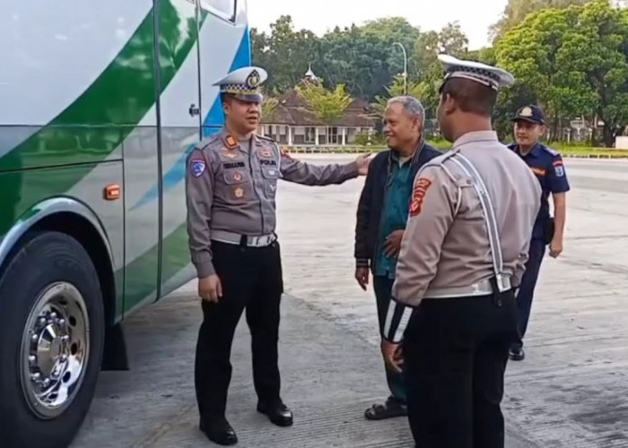 Jelang Nataru, Bus Akap di Terminal Banjar Ikuti Ramp Check, Cek Kelayakan Kendaraan dan Kesehatan Pengemudi