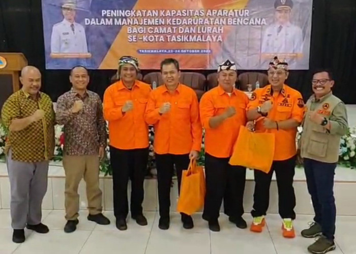 Camat dan Lurah Dibekali Manajemen Kedaruratan Bencana, Kenalkan Potensi Bencana di Wilayah Masing-Masing