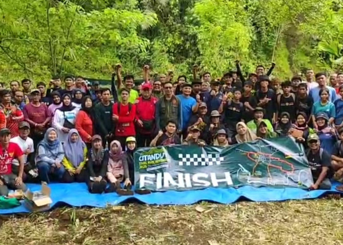 Citanduy Trail Run Adventure Satukan Tasik dan Ciamis, 150 Peserta Taklukkan Medan Ekstrem Perbatasan