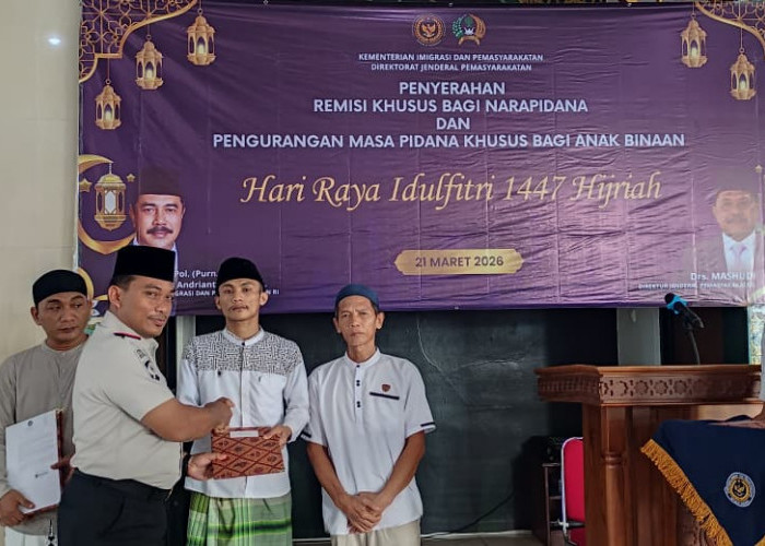 428 Warga Binaan Lapas Banjar Terima Remisi Khusus Idul Fitri 1447 H, 3 Orang Langsung Bebas