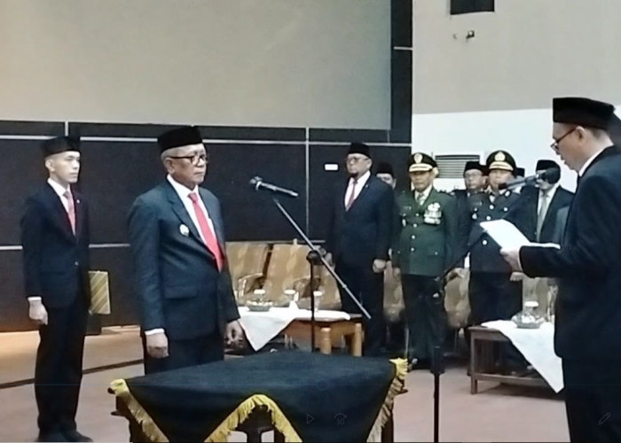 Wali Kota Banjar Lantik 5 Kepala OPD Hasil Open Bidding, Pelantikan Posisi Jabatan Kosong Menyusul