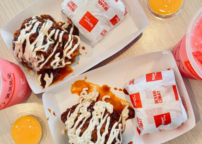 Dua Saus dalam Satu Gigitan, Ayam Richeese Factory Padukan Saus Pedas dan Saus Keju Gurih