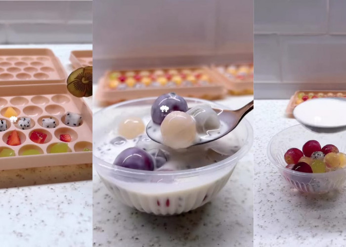 Resep Minuman Viral di Malaysia, Creamy Fruit Jelly Ball yang Manis dan Menyegarkan, Cocok Buat Takjil Puasa