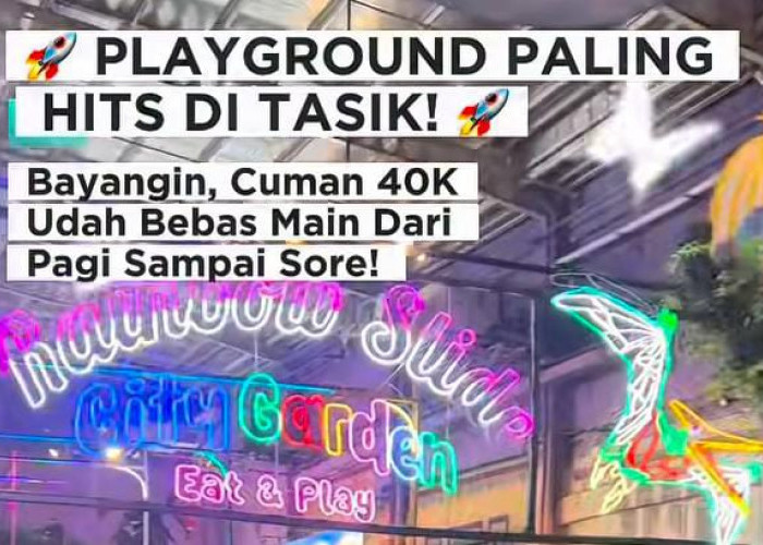Playground Terbesar di Tasikmalaya Resmi Dibuka! City Garden Eat and Play Hadir di Transmart