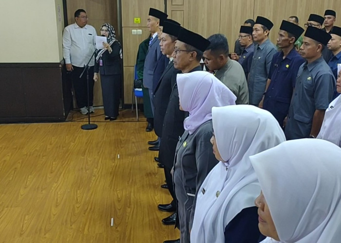 Wali Kota Tasik Lantik Empat Pimpinan Tinggi Pratama, Tegaskan Meritokrasi Serta Peran Strategis