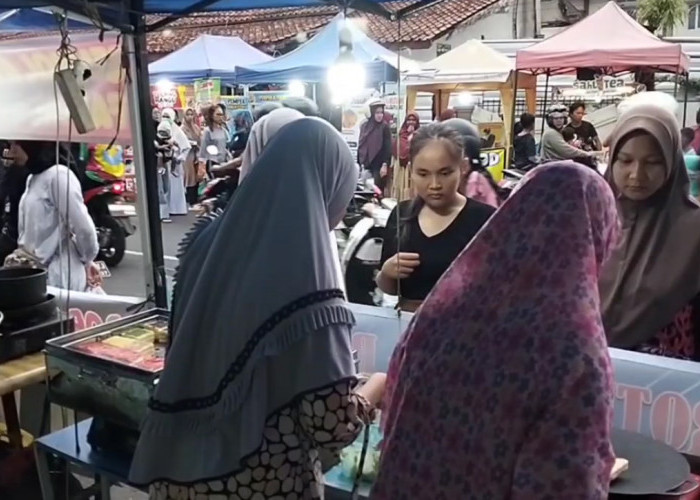 Jalan BKR Kota Banjar Favorit Ngabuburit Warga, Disulap Jadi Tempat Kulineran 