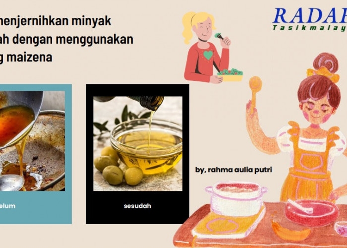 Begini Cara Menjaga Agar Minyak Goreng Gak Cepat Kotor, Dengan Tepung Maizena Minyak Goreng Jernih Kembali