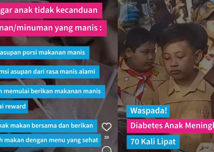 Waspada! Diabetes Pada Anak Meningkat 70 Kali Lipat, Ini yang Harus Dilakukan Oleh Orang Tua