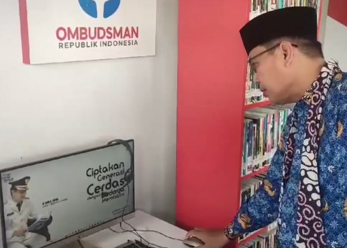 Keren, Ciamis Miliki Pojok Baca Digital