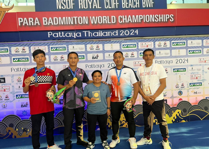 Membanggakan, Atlet NPCI Kabupaten Tasikmalaya Sukses Raih 3 Medali dari Kejuaraan Dunia Para Badminton