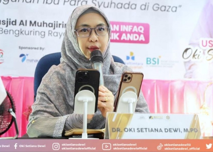 Ketangguhan Ibu Para Pejuang Gaza, Ustadzah Oki Setiana Dewi Angkat Teladan Ibunda Siti Maryam