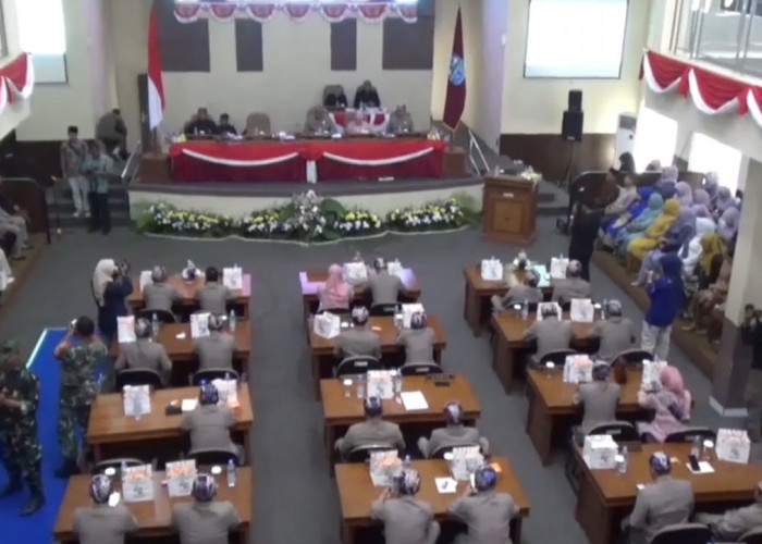 Rapat Paripurna Hari Jadi Ke-22 Kota Banjar, Meski Efisiensi Anggaran Optimis Program Berjalan Baik