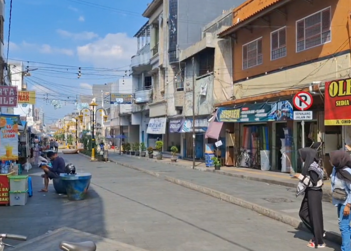 Kawasan Pedestrian Cihideung Mulai Nampak Tertata Rapi, Motor Parkir Sembarangan Mulai Berkurang