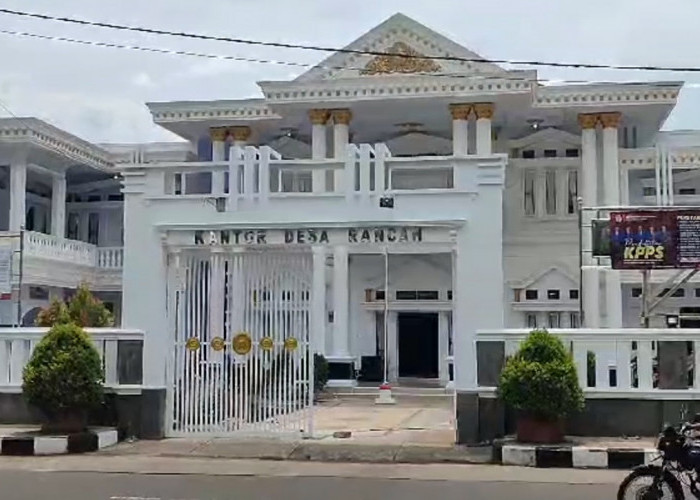 Bak Istana, Ini Kantor Desa Rancah Ciamis yang Mewah Bergaya Eropa