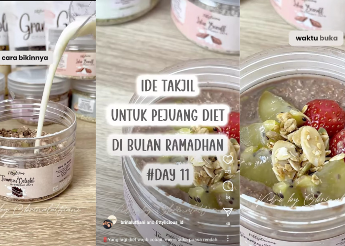 Ide Menu Takjil Untuk Pejuang Diet di Bulan Ramadhan, Cara Bikinnya Gampang Cukup Siapkan Bahan Ini