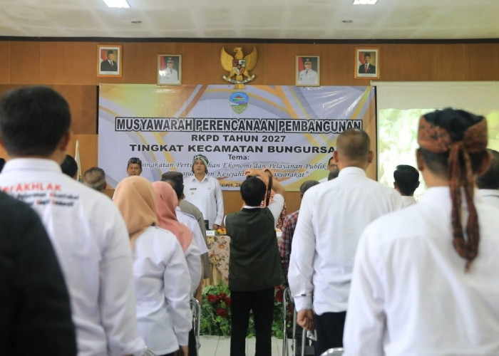 Musrenbang RKPD Tahun 2027 Tingkat Kecamatan Bungursari, Momentum Rencanakan Program Berdasarkan Prioritas
