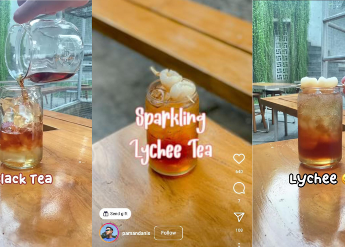 Cocok di Minum Siang-Siang, Ini Bahan-Bahan Untuk Membuat Sparkling Lychee Tea yang Menyegarkan