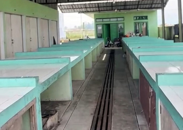 Diresmikan Pada 2024, Pasar Purbaratu Kota TasikmalayaKondisinya Memprihatinkan, Sepi dari Aktivitas Jual Beli