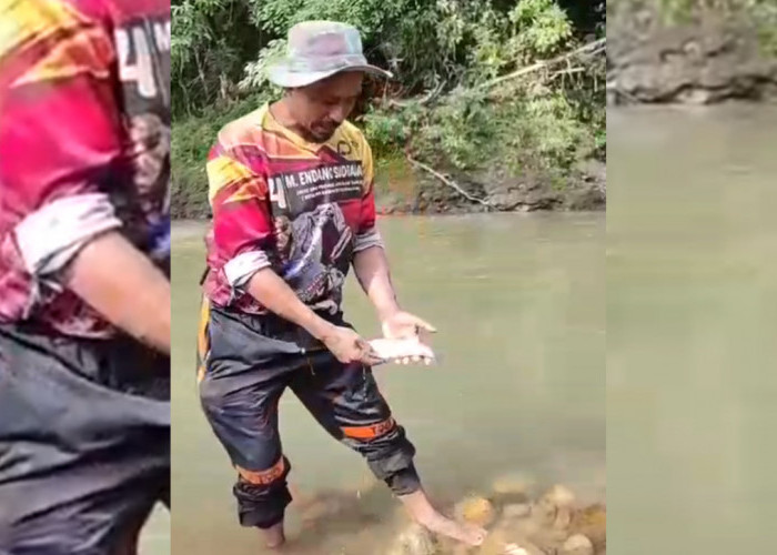 Bidang LH Verifikasi Lapangan Dugaan Pencemaran Ciwulan, 29 Warga Kampung Naga Diperiksa, 2 Orang Gatal-Gatal