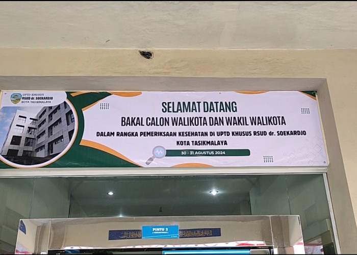 Belasan Dokter Periksa Kesehatan Peserta Pilkada Kota Tasik, Pemeriksaan Selama 2 Hari Di RSUD Dr. Soekardjo