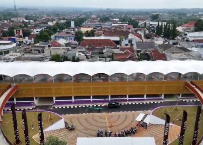 RTP Alun-Alun Timur Ciamis Selesai Dibangun, Akan Difungsikan Untuk Areal Parkir Dan Pusat Kuliner 