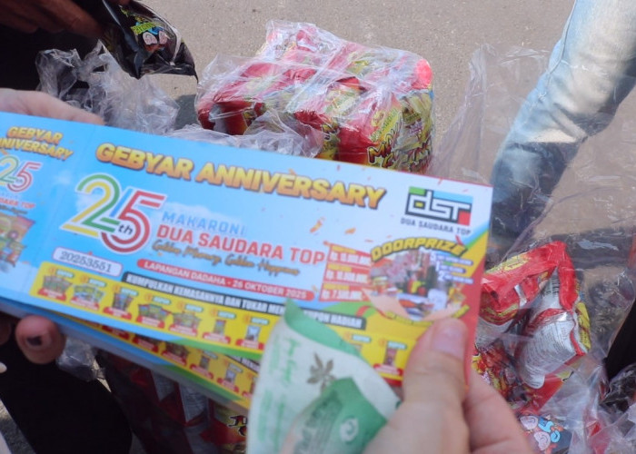 Gebyar 25 Tahun Anniversary Makaroni Dua Saudara, Ada Kupon Undian Total Hadiah Puluhan Juta
