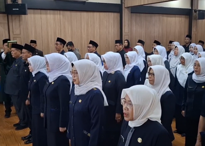 Wali Kota Tasikmalaya Lantik 68 Kepala Sekolah SD dan SMP, Kepsek Harus Jadi Penentu Arah Pendidikan