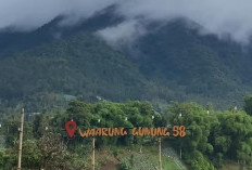 Warung Gunung 58, Kuliner Viral Bandung dengan View Pegunungan dan Sensasi Kabut Tanpa Tiket Masuk