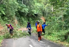 Sempat Terputus, Jalur Penghubung 2 Desa di Karangjaya Kab. Tasikmalaya Kembali Normal